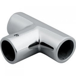 3-way Ø19  mm Connector for Stabilizer / Polish, Satin