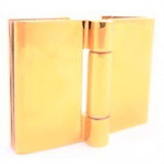 Glass-Glass Screen Hinge  / Brass Polish Finishing