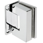 Shower Wall Mount Hinge with hidden screws / Polish