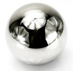 Ø 20-100 mm Balls with thread / Polish