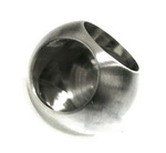  Corner Ball for   Ø 12 mm  Pipe /Satin