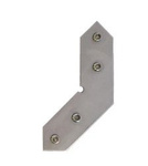 Connectors for FCM38U Glass Fixed Panel 38x34 Profile - Top Mounting