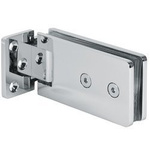 Shower Hinge (wall-glass)  / Polish, Satin