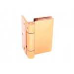 Wall-Glass Screen Hinge / Brass Polish Finishing