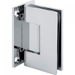 Shower Wall Mount Hinge  / Satin, Polish