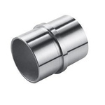 Straight Connector for Ø 42.4 mm  Pipe /Satin, Polish