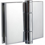 Glass-Glass Screen Hinge / Polish, Satin