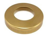 Balustrade Masking Rosette/Hole Ø 30,40,50 mm/ Brass Polish, Matte
