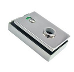 Bathroom Glass Door Lock with  Blockade Function (without Handle)