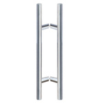 ANGLED DOOR HANDLE - 50° ANGLE/ Satin/L=450, 1000, 1500 mm