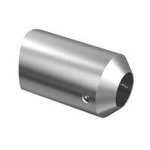 Front Crossbar Holder for Ø12 pipe/ Ø42,4 mm/ AISI 304/ SATIN