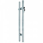 Glass Door Handle with a Lock , L=1500 mm