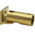 Ajustable Round Ø 19 mm Connector for Stabilizer (wall-raililg) /Brushed Gold