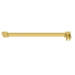 30x10 mm Shower Support Bar Kit  /L=120 cm/ Brass Polished