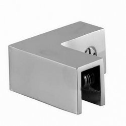 90 degree Clamp (Glass-Glass) /  Polish, Satin