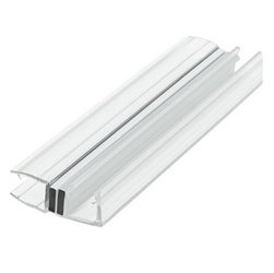 Shower  Glass Fixed Panel Magnetic Seal  Set (Glass-to-Glass 90°) - 8 mm