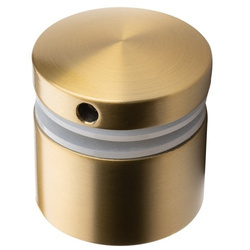 Gold Matte Balustrade  Point Fixing  ø50/ 30 mm wall distance