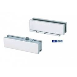 Hydraulic Glass Door Closer Hi-663/Satin