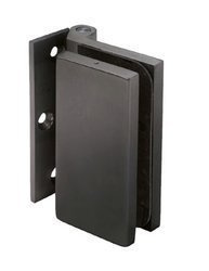 Glass Door Black Wall Mount  Hinge