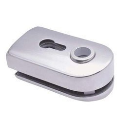 Glass Door Single-Action Lock  prepared for Standard Cylinder and Handle