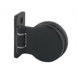 Wall-Glass Screen Hinge / Black