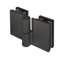 Lifting Black Hinge (Glass to Gass 180°) for loft