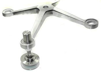 4 x Ø27 mm Spider Glass Holder/ AISI 316/ Satin