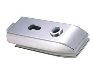 Glass Door Single-Action Lock  prepared for Standard Cylinder and Handle