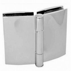 Glass Door Hinge  / Glass-Glass/ Chrome Polish