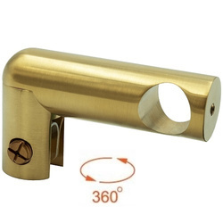 Side Ø 19 mm Shower Support / Brushed Gold