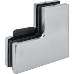 Corner Fixing with a Stopper / Satin, Silver