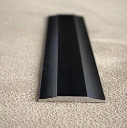 20x2 mm Loft Bar with Adhesive  Mounting Tape / L=300 mm / Matte Black