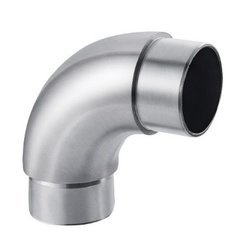 Corner Connector for Ø 42.4 mm  Pipe /Satin, Polish