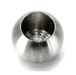 ø 55mm Ball End Cap for Ø 42.4 mm  Pipe /Satin, Polish