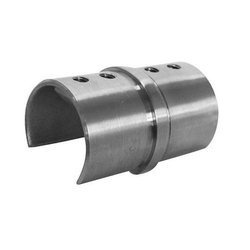 Straight Connector for Ø 42 mm Round  Glass Balustrade  Handrail PBO-02