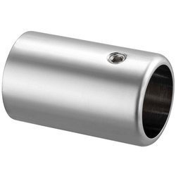 Round Ø 19 mm Connector for Stabilizer (wall-railing) / Polish, Satin