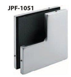 Framless Door Angle Connector with opening Blockade / Satin