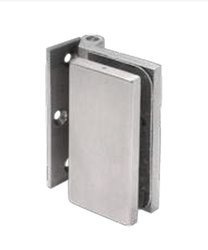 Glass Door Hinge / Satin, Silver