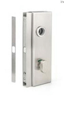 Bathroom Glass Door Magnetic  Lock with  Blockade Function (without Handle)