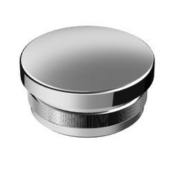 Curved Back End Cap for Ø 25x2 mm   / Polish