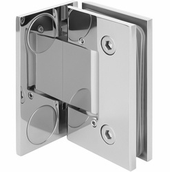 90° Shower Hinge  / Polish, Satin