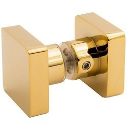 Glass Door Brass Polish Knob  SK-39 BP