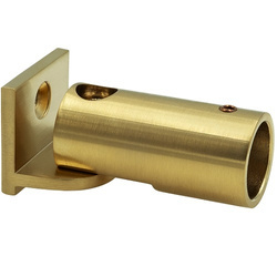 Ajustable Round Ø 19 mm Connector for Stabilizer (wall-raililg) /Brushed Gold