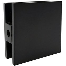 45x45 Black Glass Shower Connector