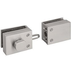 WC Glass Door Double Lock