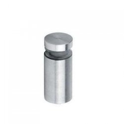 12x25 Distance Fixing for Glass Ads Panel / Satin, Polish