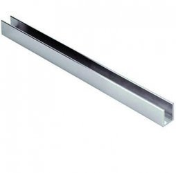 U Channel for Glass Panels & Doors / Polish - 6,8,10,12 mm