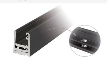 Fixed Panel 27x27 Black Profile with Seals (8-10 mm Glass)