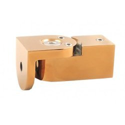 Square 15 mm Wall Ajustable Mount/ Brass Polish