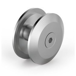 180° Glass Round Clamp, d=40mm, anodized aluminium